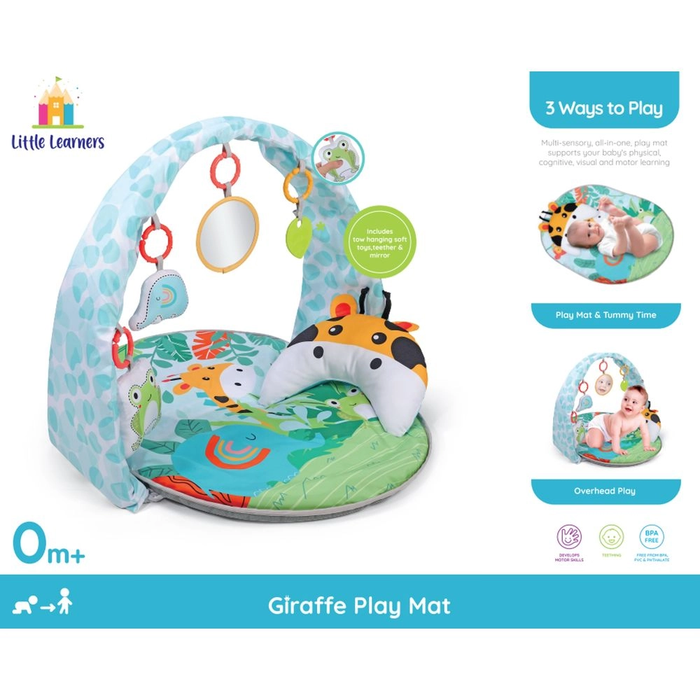 6-in-1 Grow With Me Play Mat - 0 month