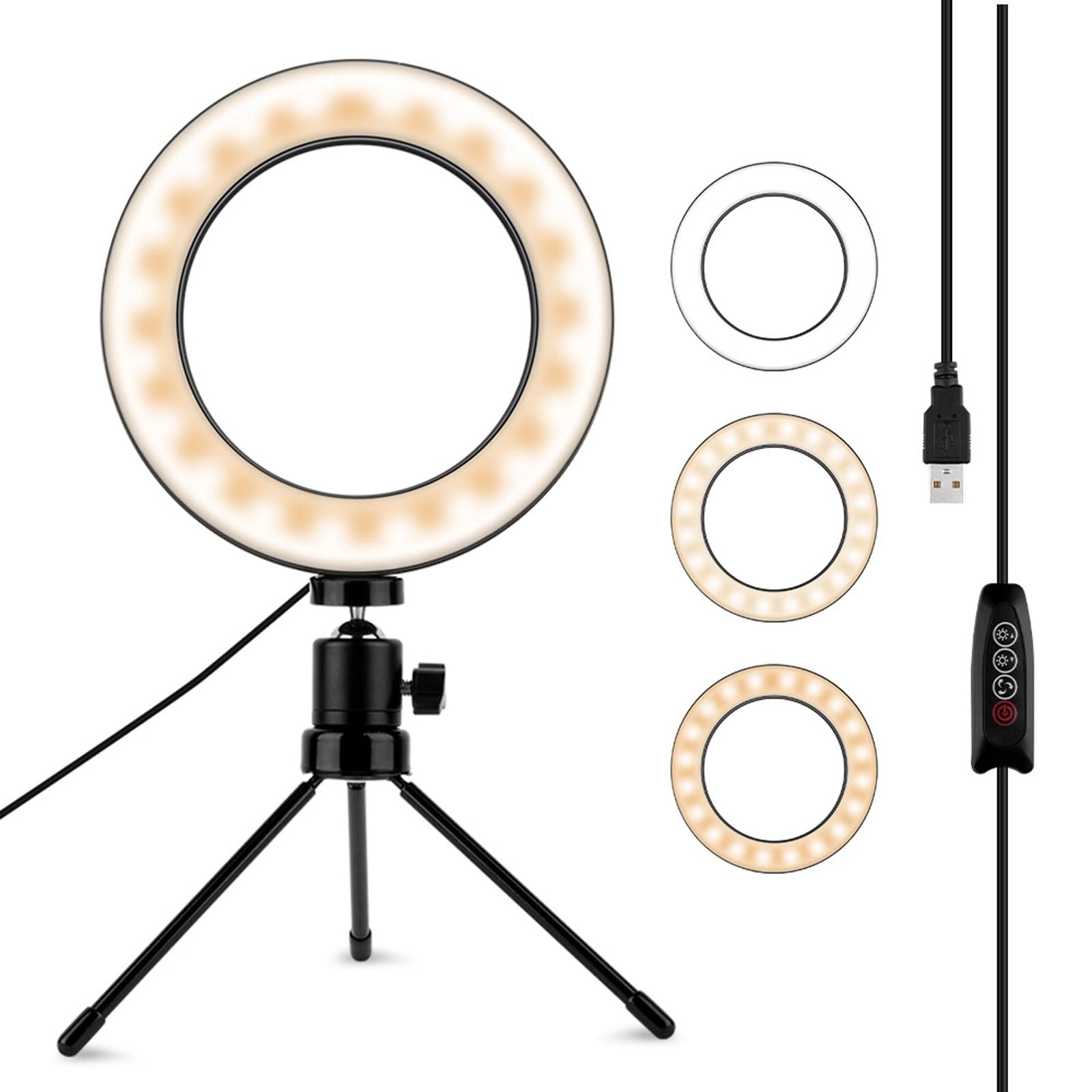 Dimmable LED Ring Light - 12 inches