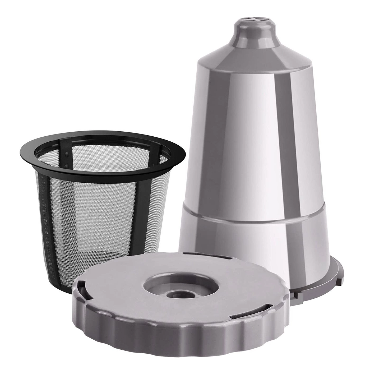 My K-Cup Reusable Coffee Filter - Fits B30 B40 B50 B60 B70 Series Gray 3 Pack