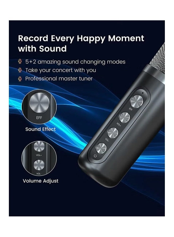 Wireless Karaoke Machine - 2 Microphones