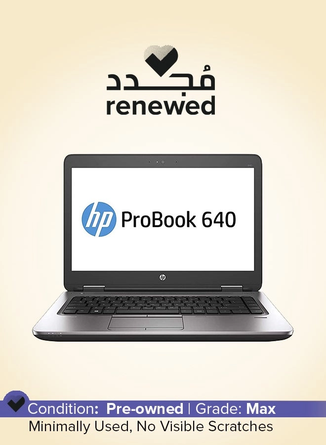 (Renewed) ProBook 640 G2 - 14'' i5-6300U 8GB 256GB