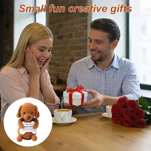 Pug Positive 10 cm Crochet