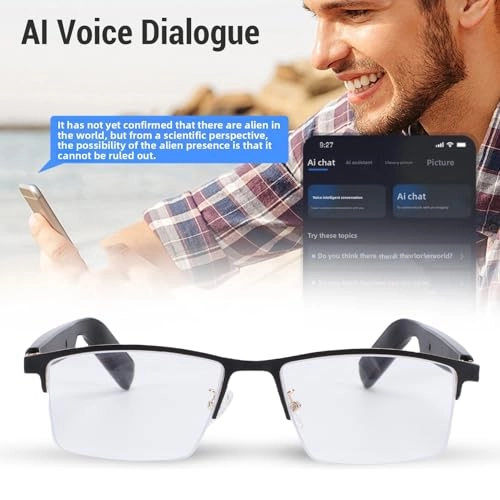 Smart Translation Glasses - BT5.3 8 Hours
