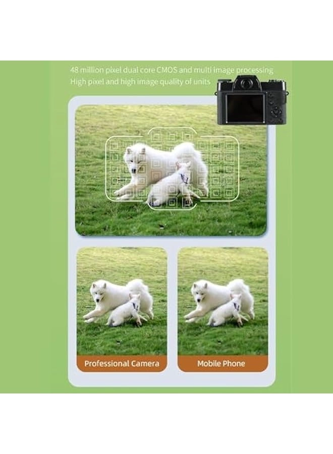 4K 48MP Vlogging Camera