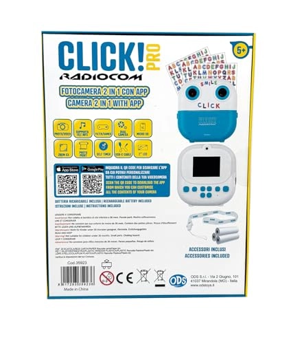 Click! 4 - Two Cameras 1080p Video 6X Zoom