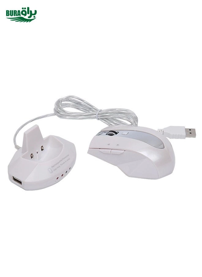 MZ-011 Rechargeable Optical Mouse - Wireless