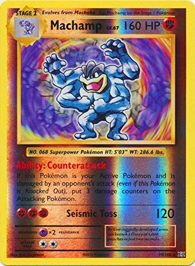Pokémon Machamp - 59/108 XY Evolutions Reverse Holo