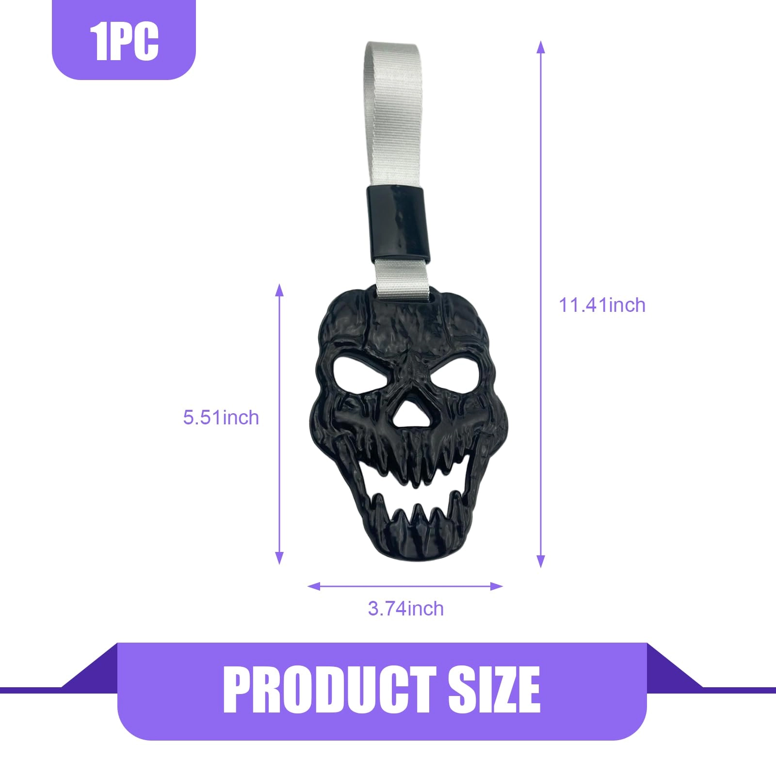 Skull Car Drift Charm