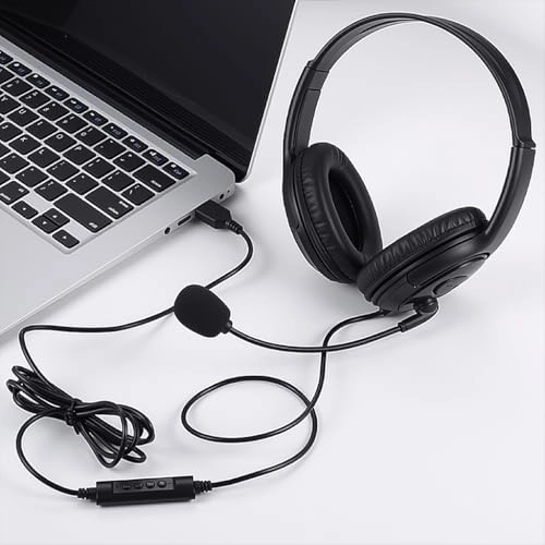 Computer Headset - Wired Headset