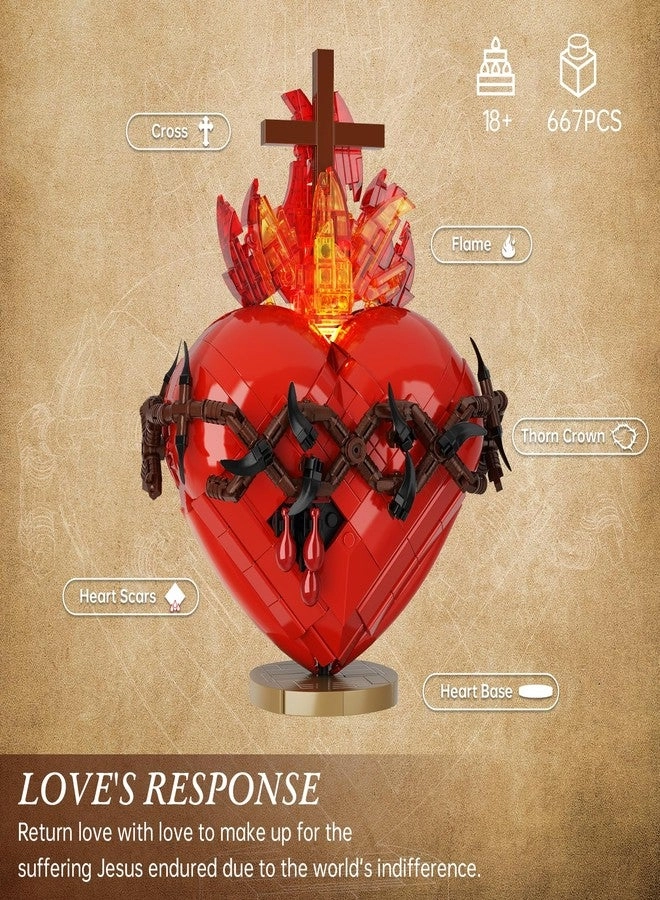 Sacred Heart of Jesus Building Model - 667 pcs