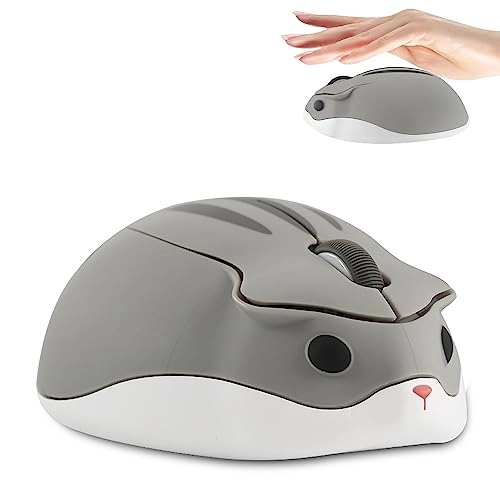 Cute Hamster Shaped Animal Mouse - Wireless