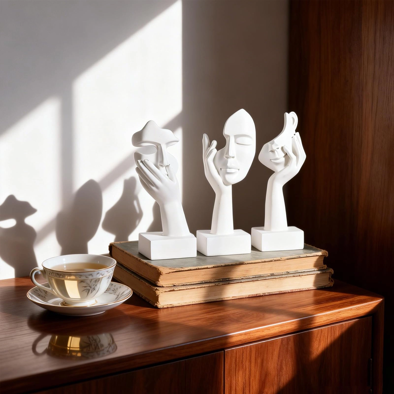 Thinker Statue - Plastic, Resin