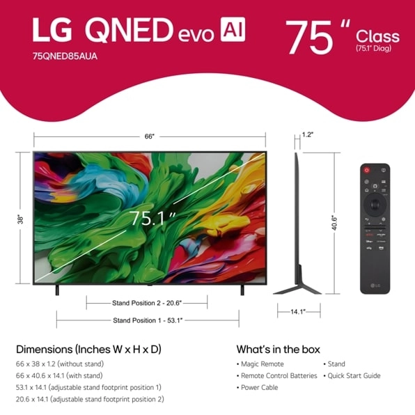 QNED81 - 75 inch