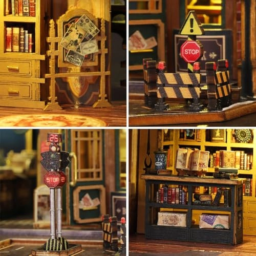 Magic House - 3D Mini Dollhouse Musical Movement