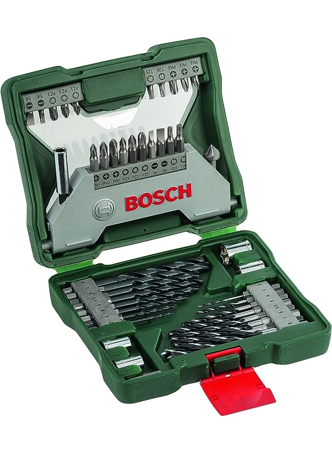 Promoline X-Line Hex Drill Bit Set - HSS-R metal 43 piece(s) 2 to 8mm