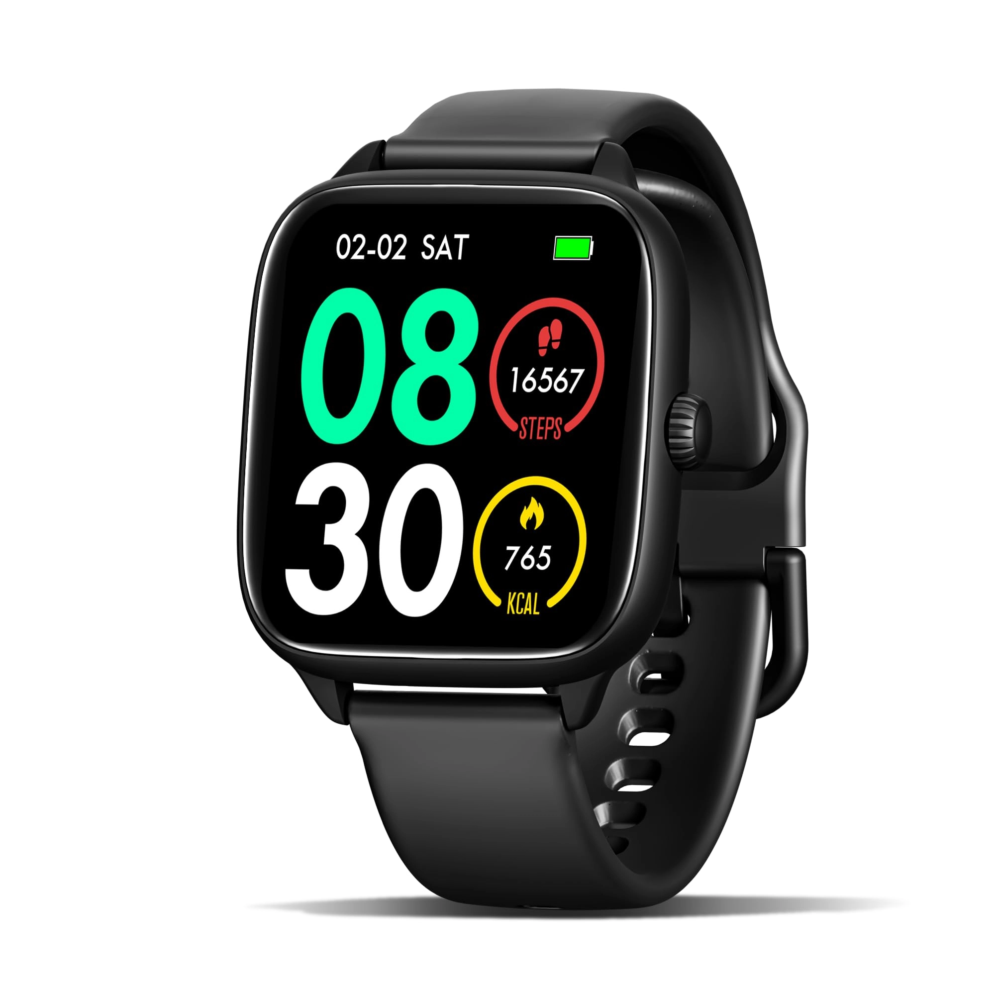 JYUAJOI Health Fitness Tracker - 1.72" Multi-color LED 24/7 Heart Rate Monitor 120+ Sport Modes