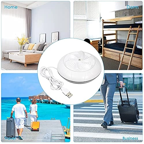 Portable Turbine Washing Machine - 1 kg capacity USB powered 200rpm