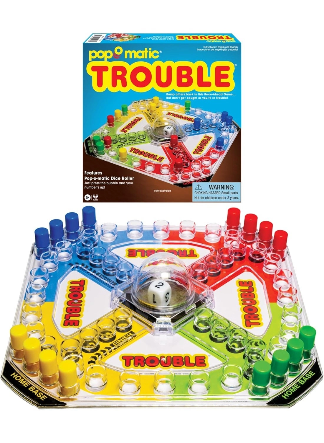 Classic Trouble - Retro Artwork Pop-o-Matic Popper