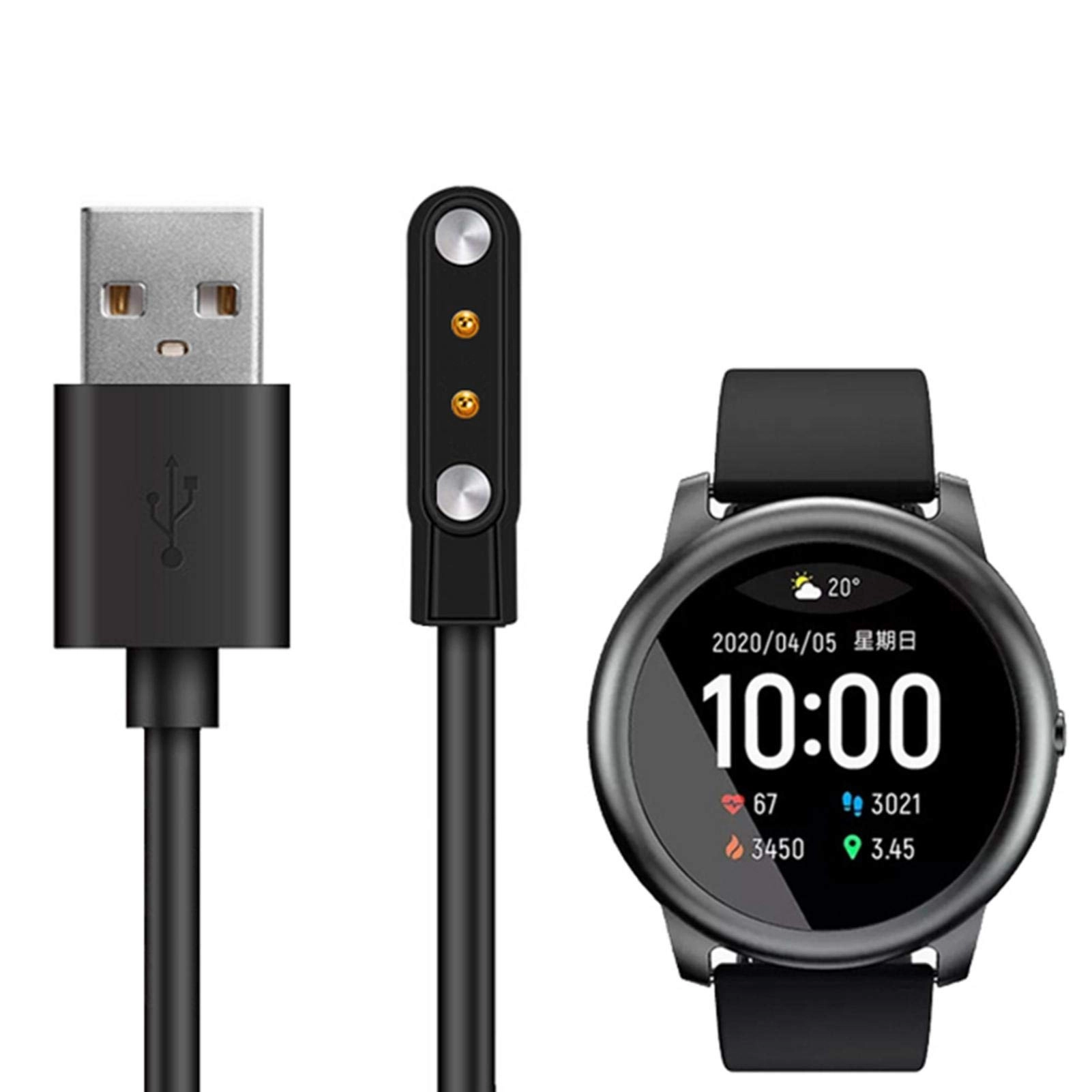 FOKFO Smart Watch USB Charging Cable - Magnetic 2-pin 100 cm