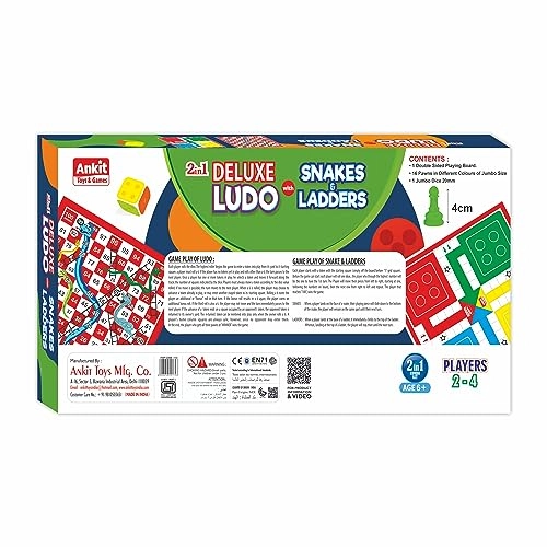 Ludo + Snake & Ladders Deluxe