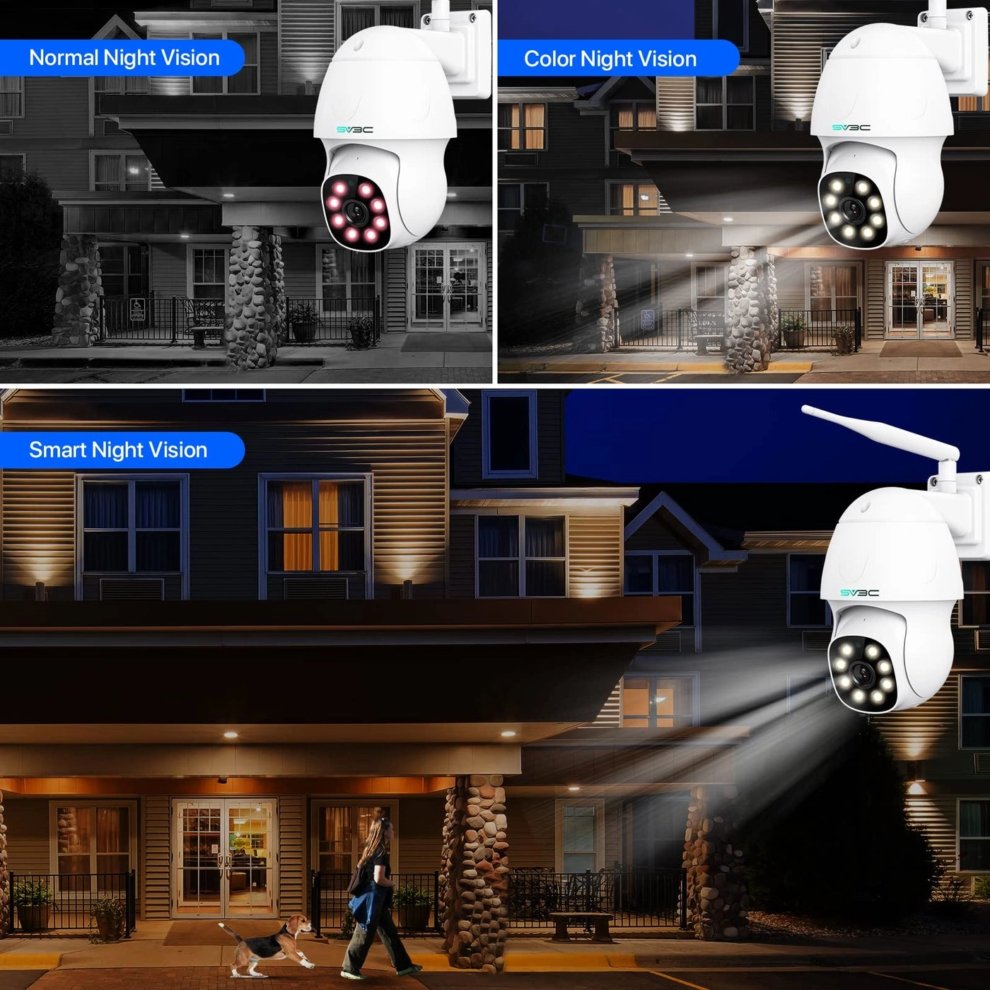 PTZ WiFi Security Camera 5MP