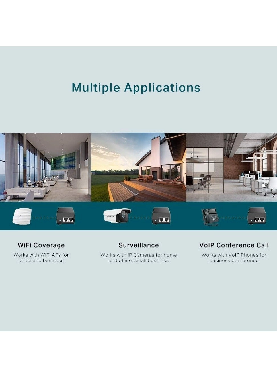 Gigabit PoE Injector - 30W 1 802.3at/af Gigabit