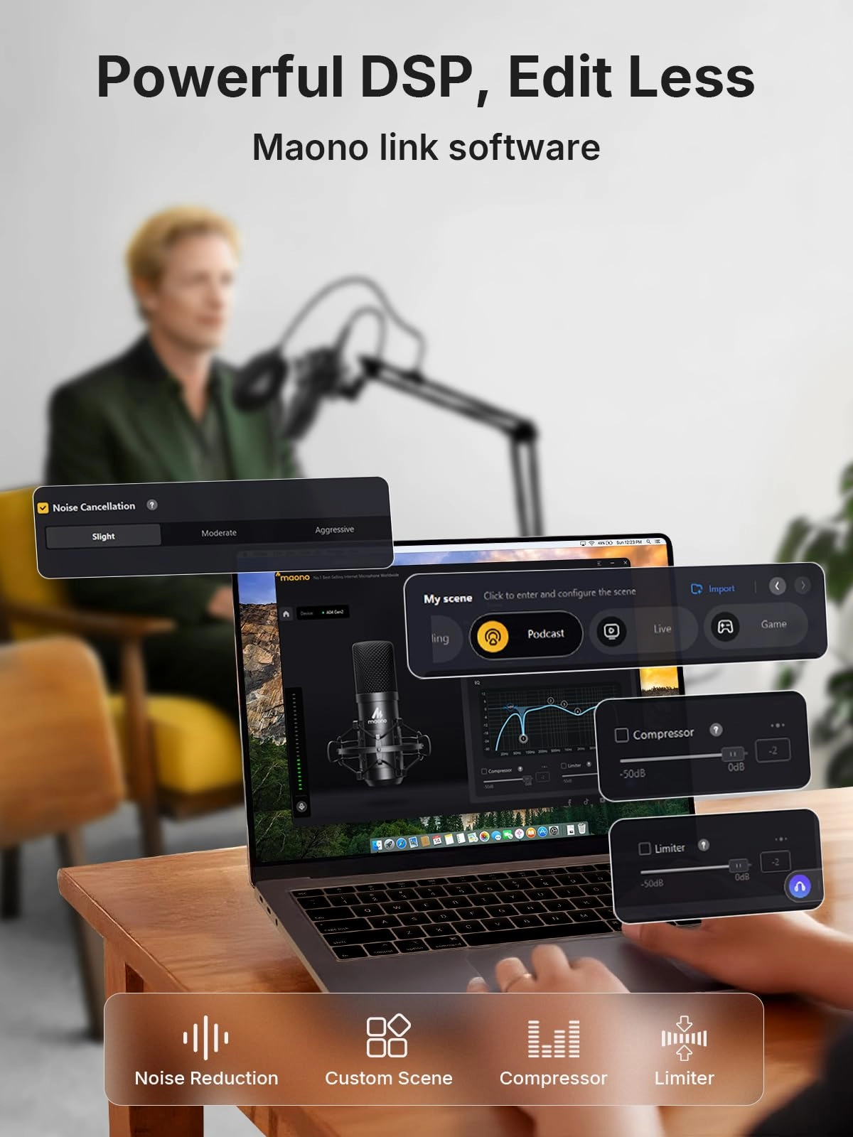 AU-A04 USB Microphone