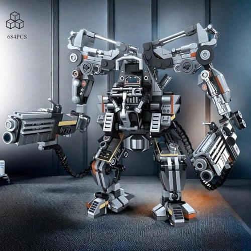 Mech Robot - Building Blocks Industrial Style