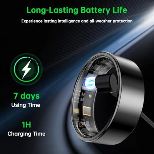 Smart Ring - Sleep Tracker Heart Rate Blood Oxygen