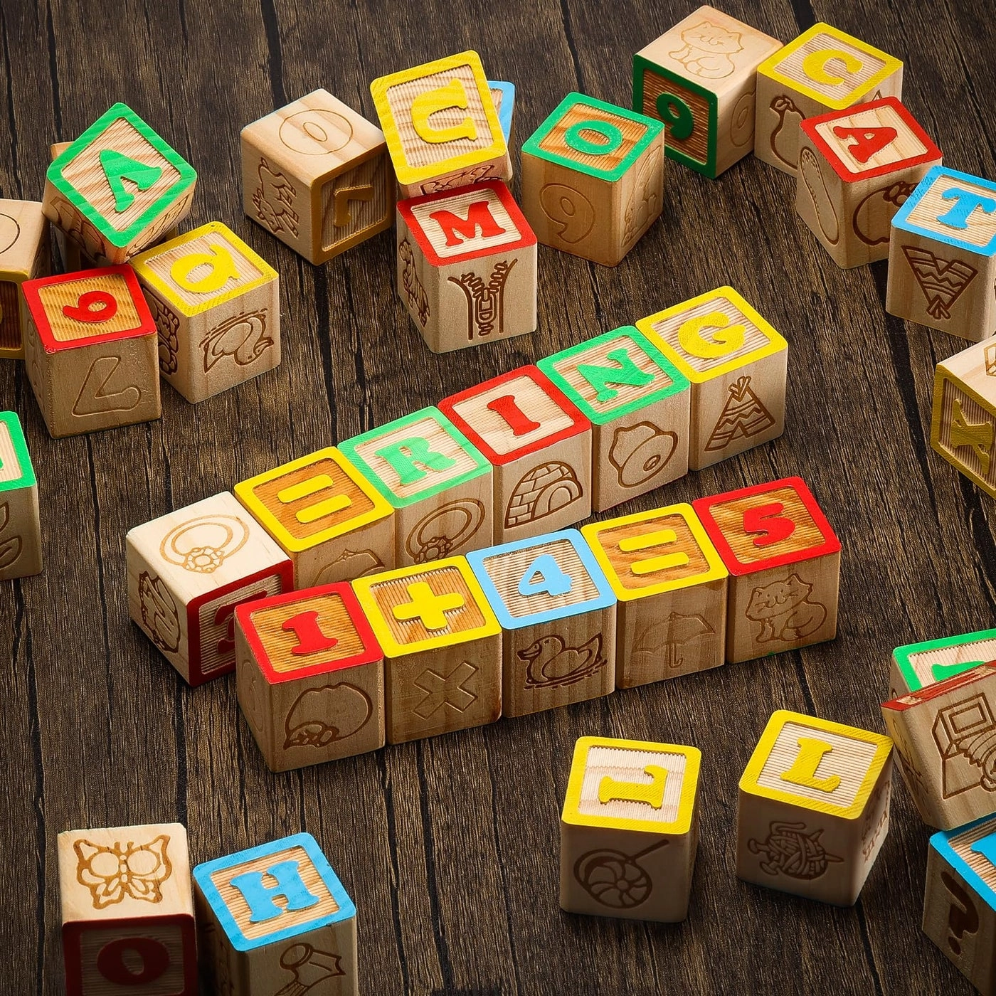 Abc Blocks - Toddlers 40 pieces