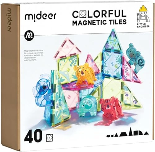 Magnetic Tiles - 40 pcs
