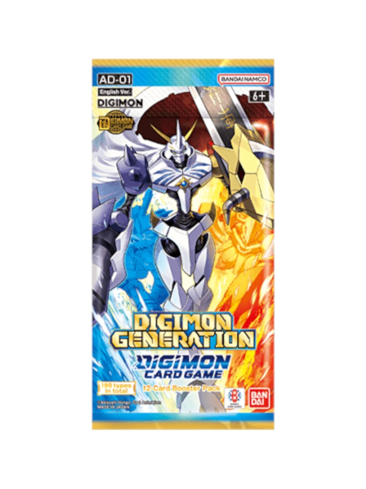 Bandai Digimon Advanced Booster Digimon Generation (AD-01) - 12 pcs