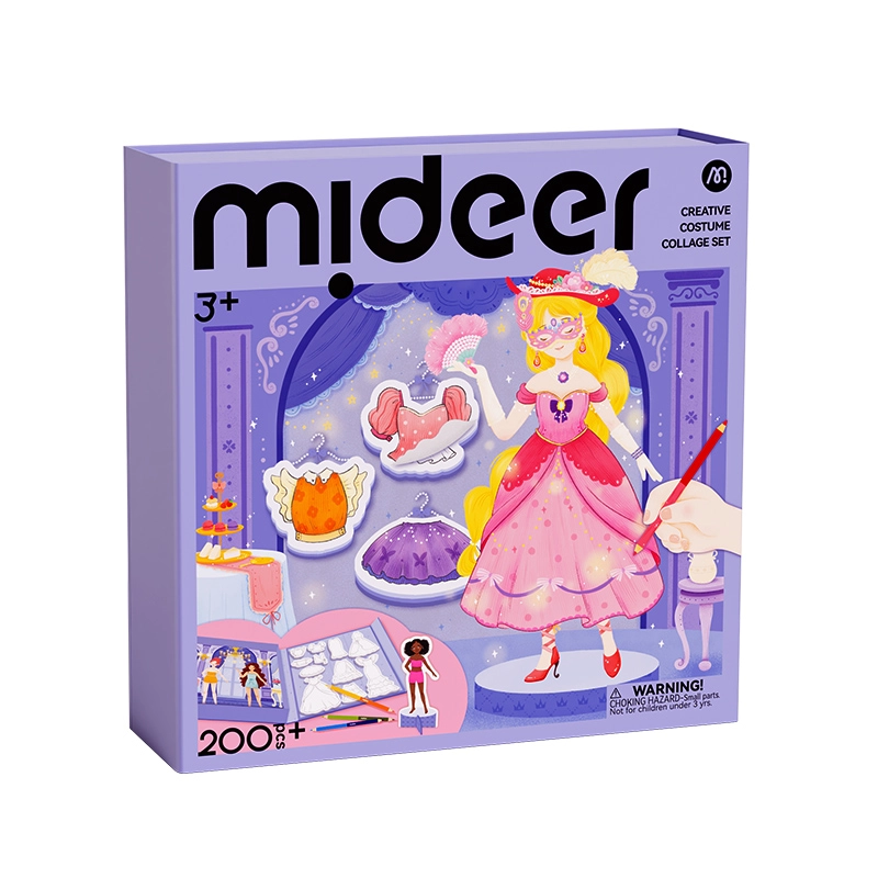 MIDEER Costume Collage Set - 200+ Pcs