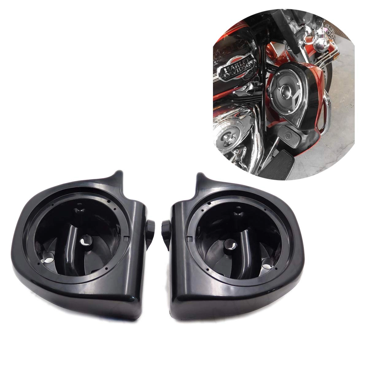 TTMT Speaker Pod Box - 6.5" fit 1993-2013 Harley Touring Models
