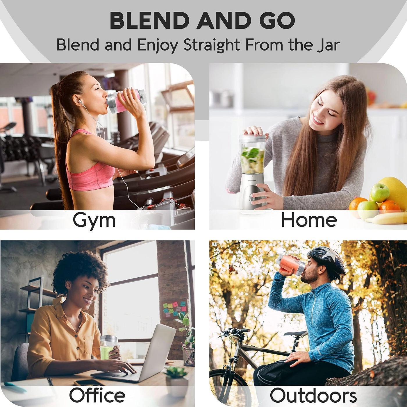 Personal Blender - Portable HeavyDuty