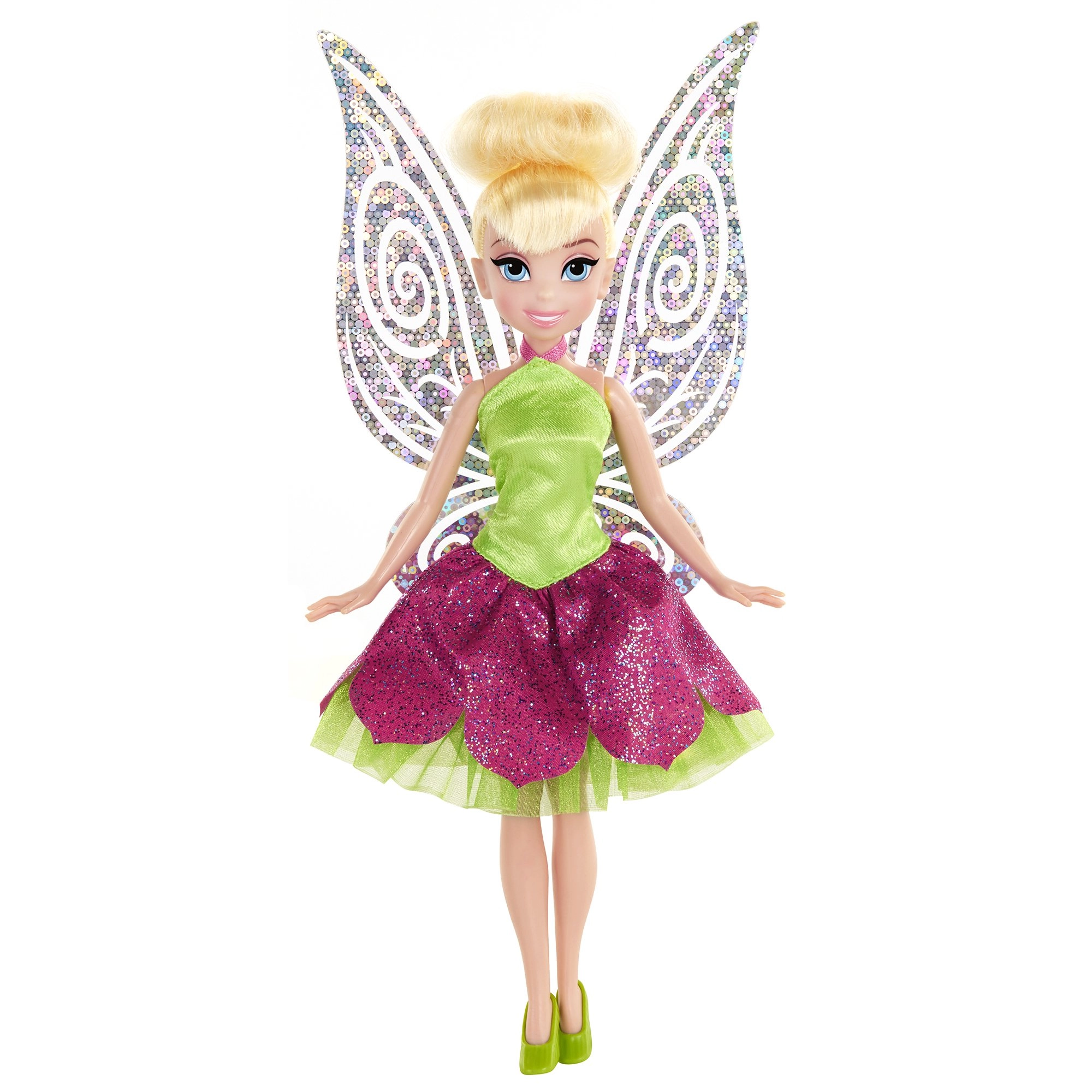 Tinker Bell Fashion Doll - Multicolor Removable dress and wings Ages 4+