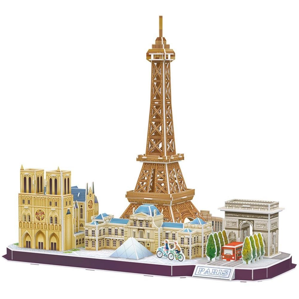 City Line Paris 3D Puzzle (ALGT-MC254H) - 114 pcs