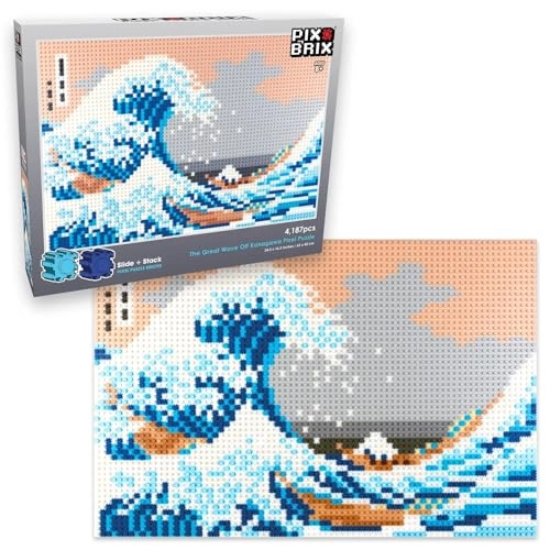 Pixel Art Puzzle Bricks - Colorful 4187