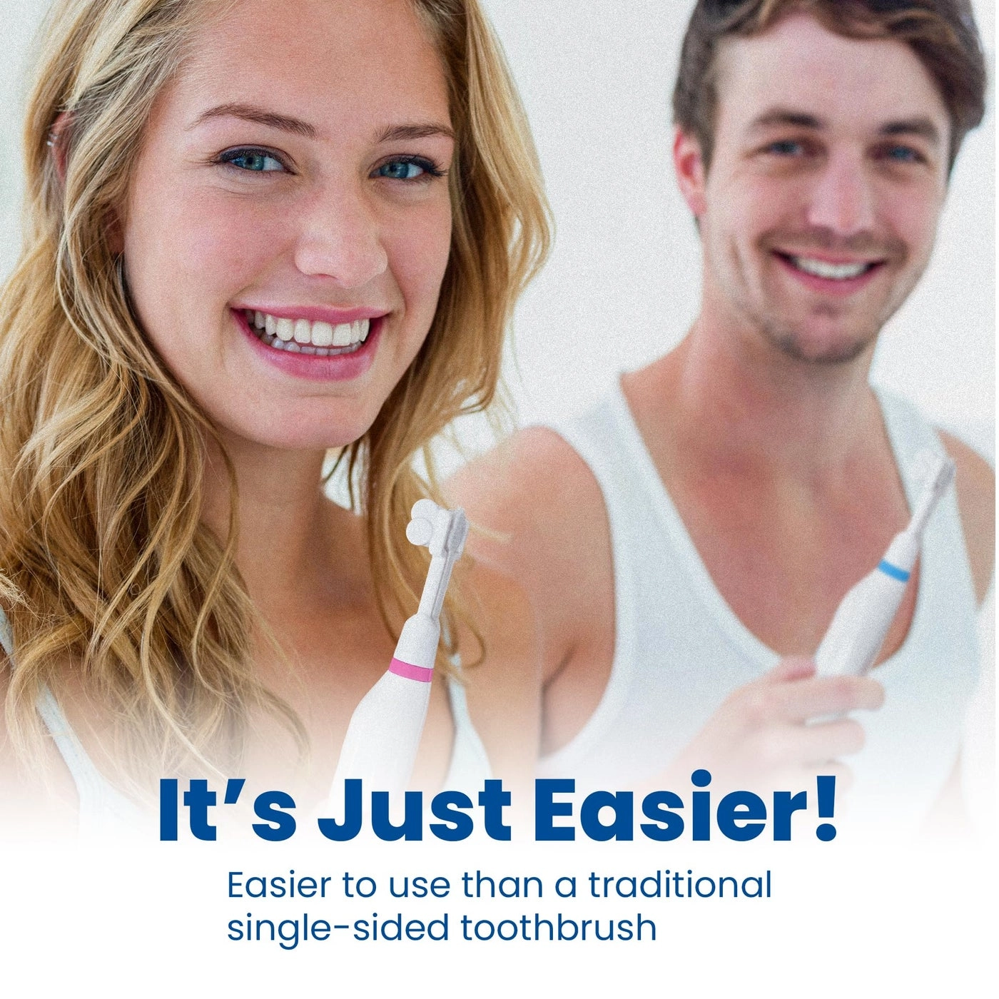 Sonic Duo - 2 Toothbrushes Dual Rechargeable Stand