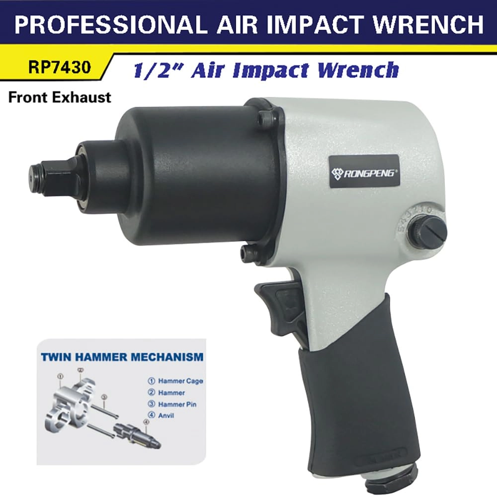 Air Impact Wrench - 340 ftlb 12 inch