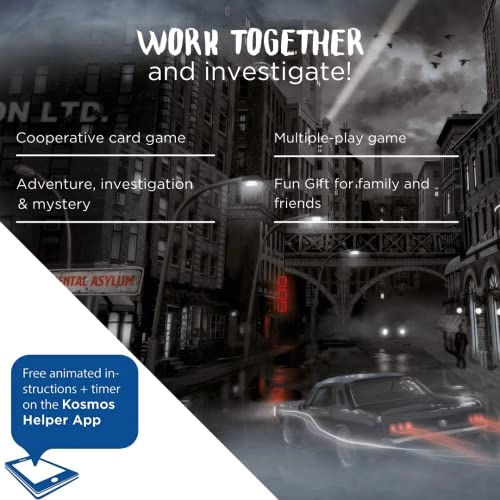 Adventure Games: The Gloom City File - Cooperative Card Game