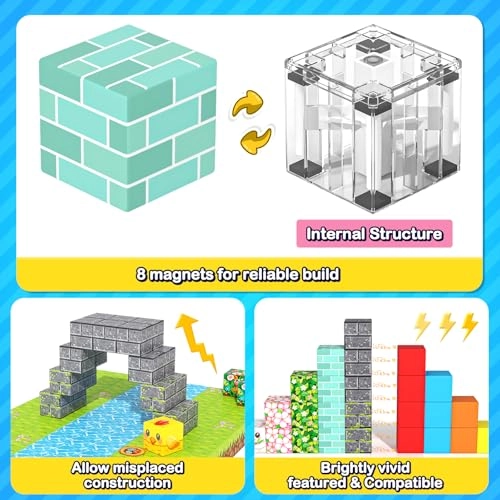 Mine Magworld Blocks - 36 months - 8 years 108 pieces