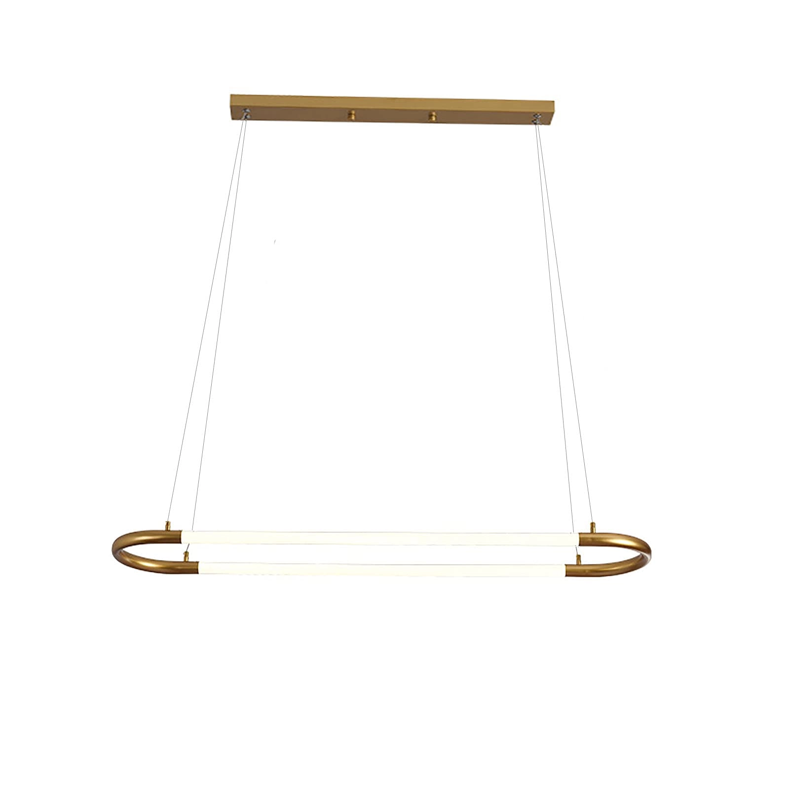 Crystal Chandelier - Golden tricolor light 100*38*30cm