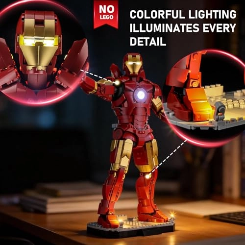2.0 Light Kit (76344) - Iron Man Mark 3 Collectors' Edition