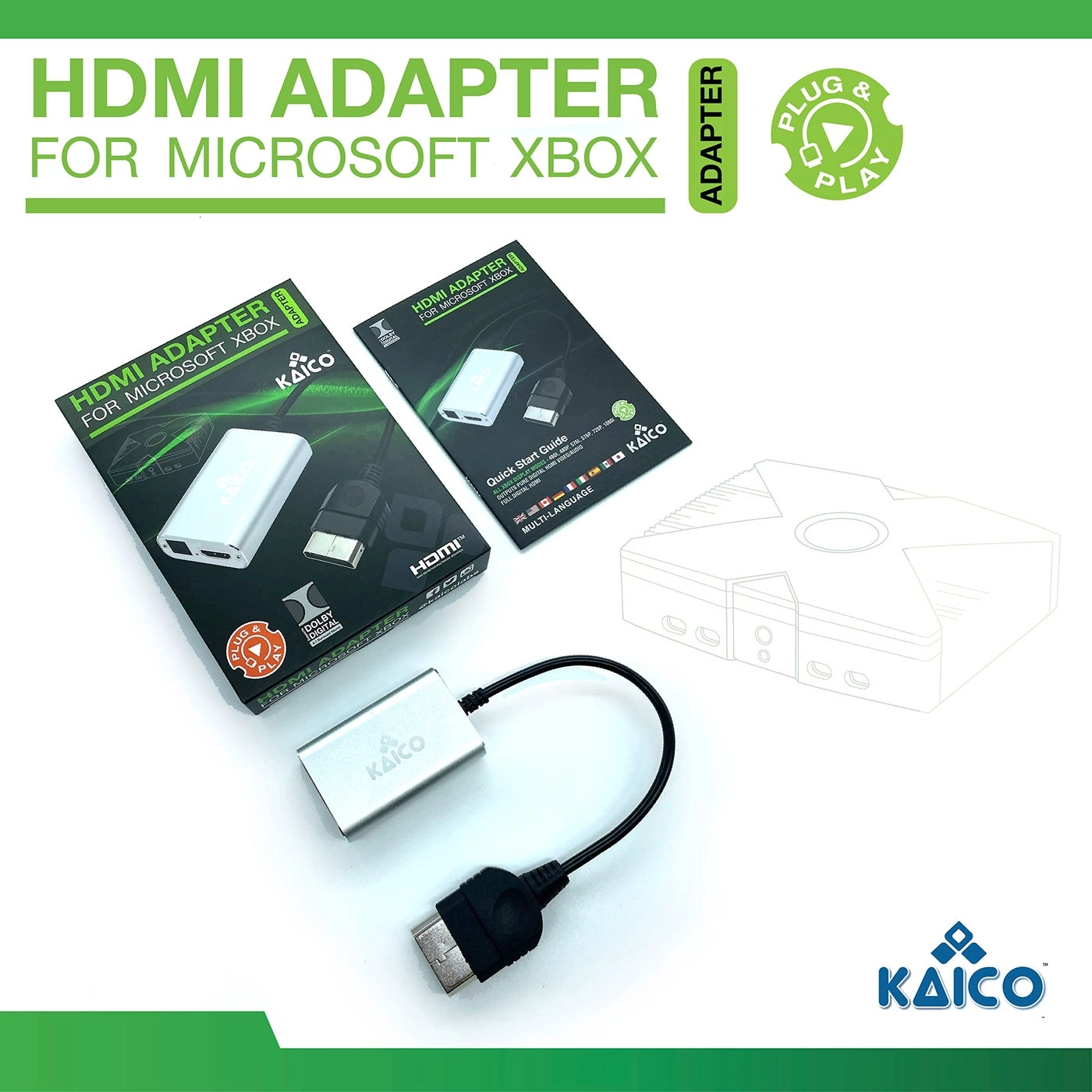 Original Xbox to HDMI Adapter