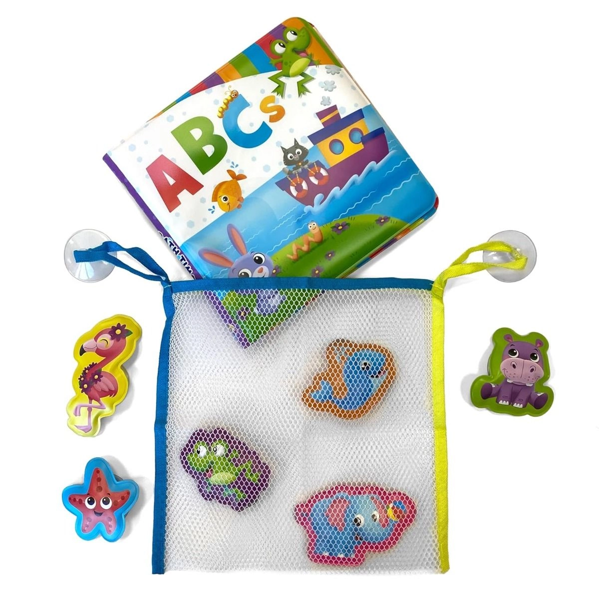 ABC/123 Preschool Bath Time Waterproof Book - 2 years+