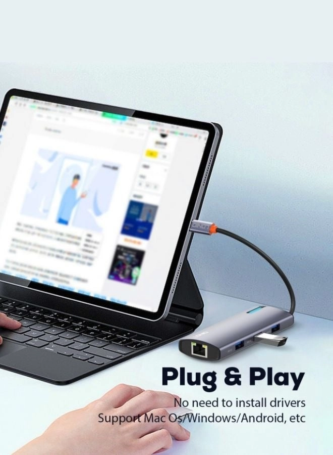 DS-16H - USB Type C MacBook Windows laptops Android tablets iPads