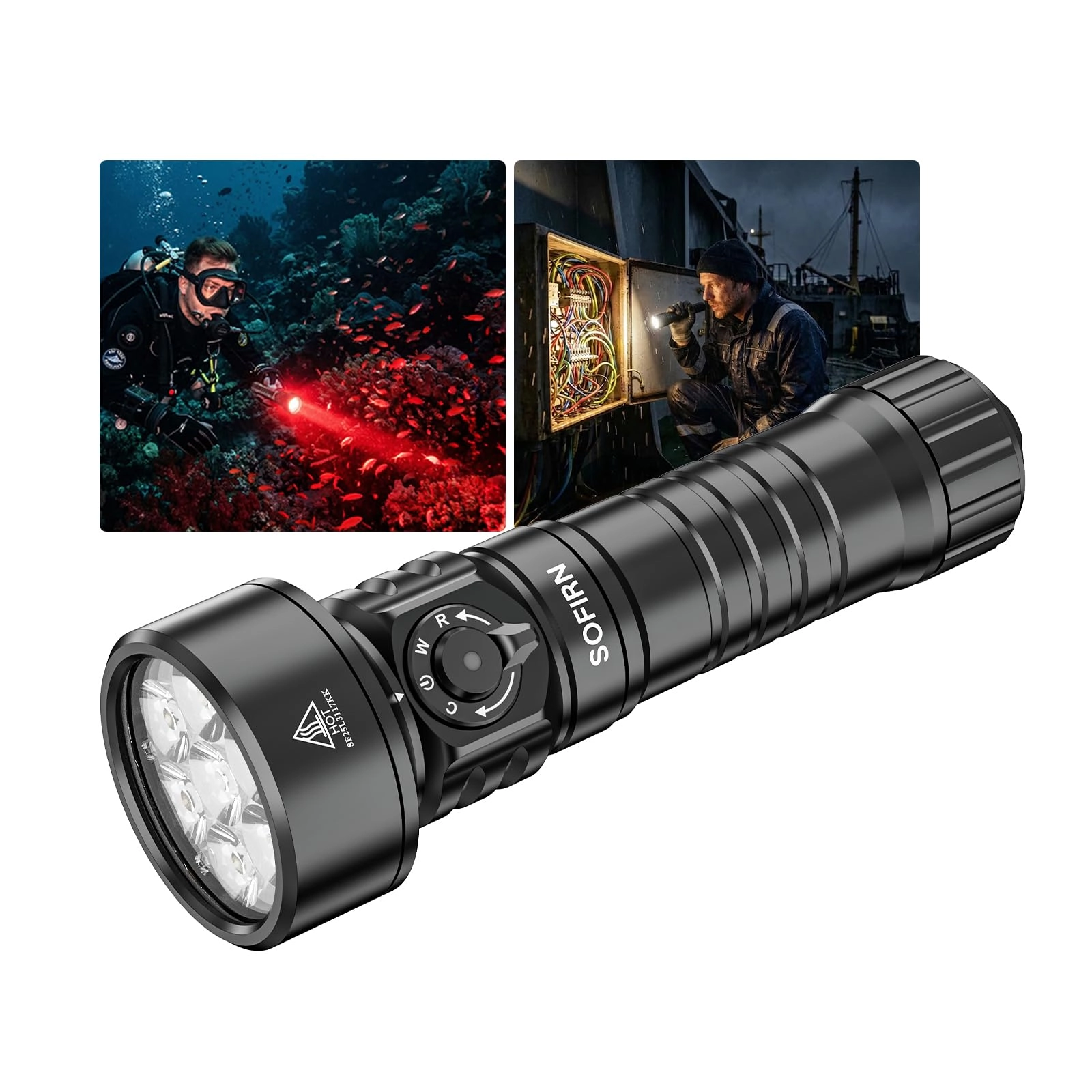 sofirn SD11 - 5000 Lumens IPX8 Waterproof