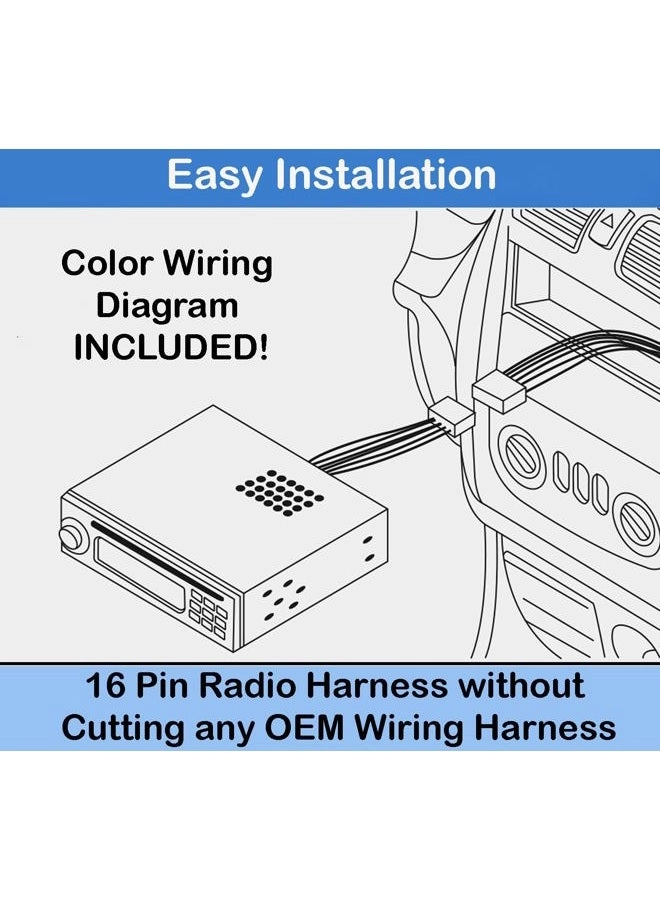 Car Radio Wiring Harness Replacement - Sony