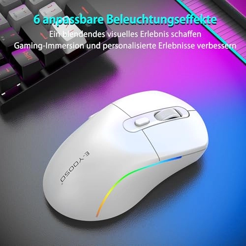 X-54 Ergonomic Gaming Mouse - 2.4Ghz Bluetooth 5.1 USB